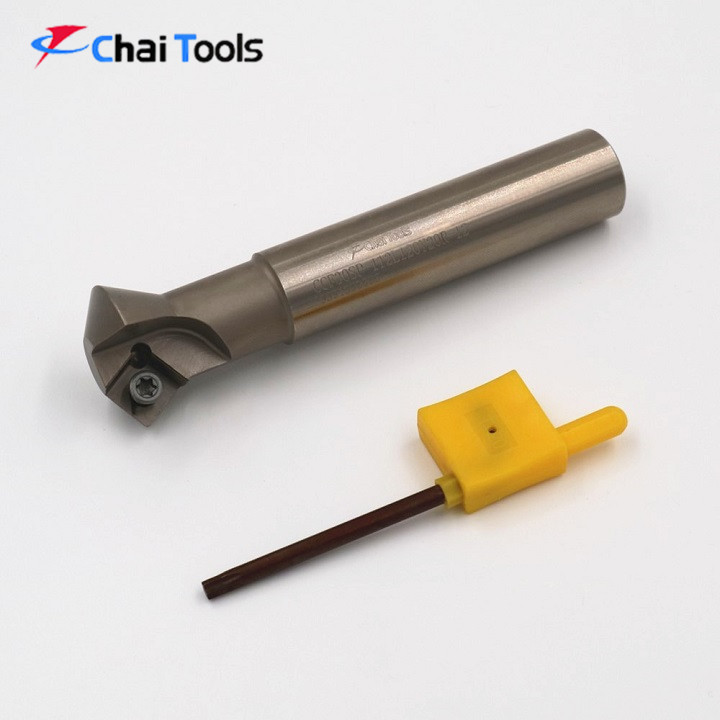 CCF30SP-112L120Y20R-12 30 degree Chamfering cutter holder for high precision CNC machine