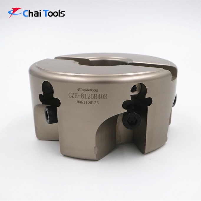 CZH-8125B40R 90 degree Face milling cutter head for CNC machining center
